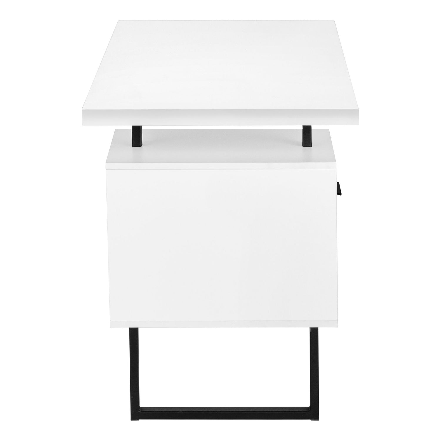 Computer Desk For Home Office, Laptop, Left, Right Set - Up, Storage Drawers, Contemporary &amp; Modern