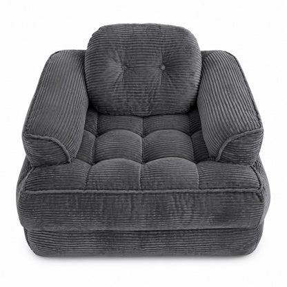 Convertible 2 In 1 Armrest Sofa For Bedroom