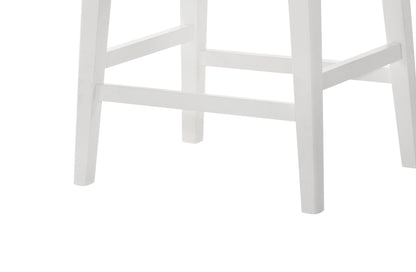 Sasha - 17&quot; Counter Height Stool With Upholstered Seat
