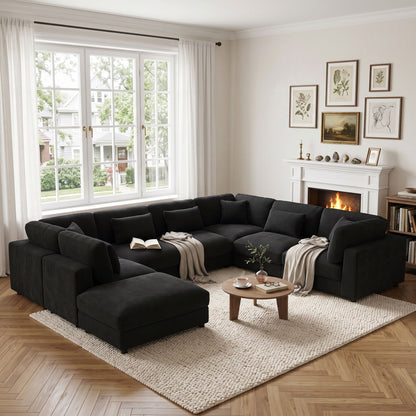 Upholstered Modular Sectional &amp; Custom Configuration