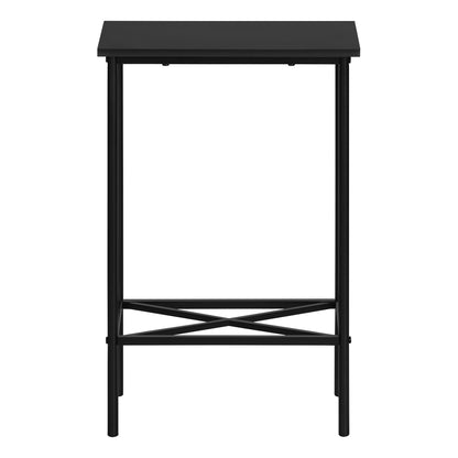 Accent Side Table, Narrow, Small, 2 Tier, Contemporary &amp; Modern
