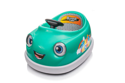 Bumper Car For Kids, 12V Dual Drive 1-6 Years Old Children&