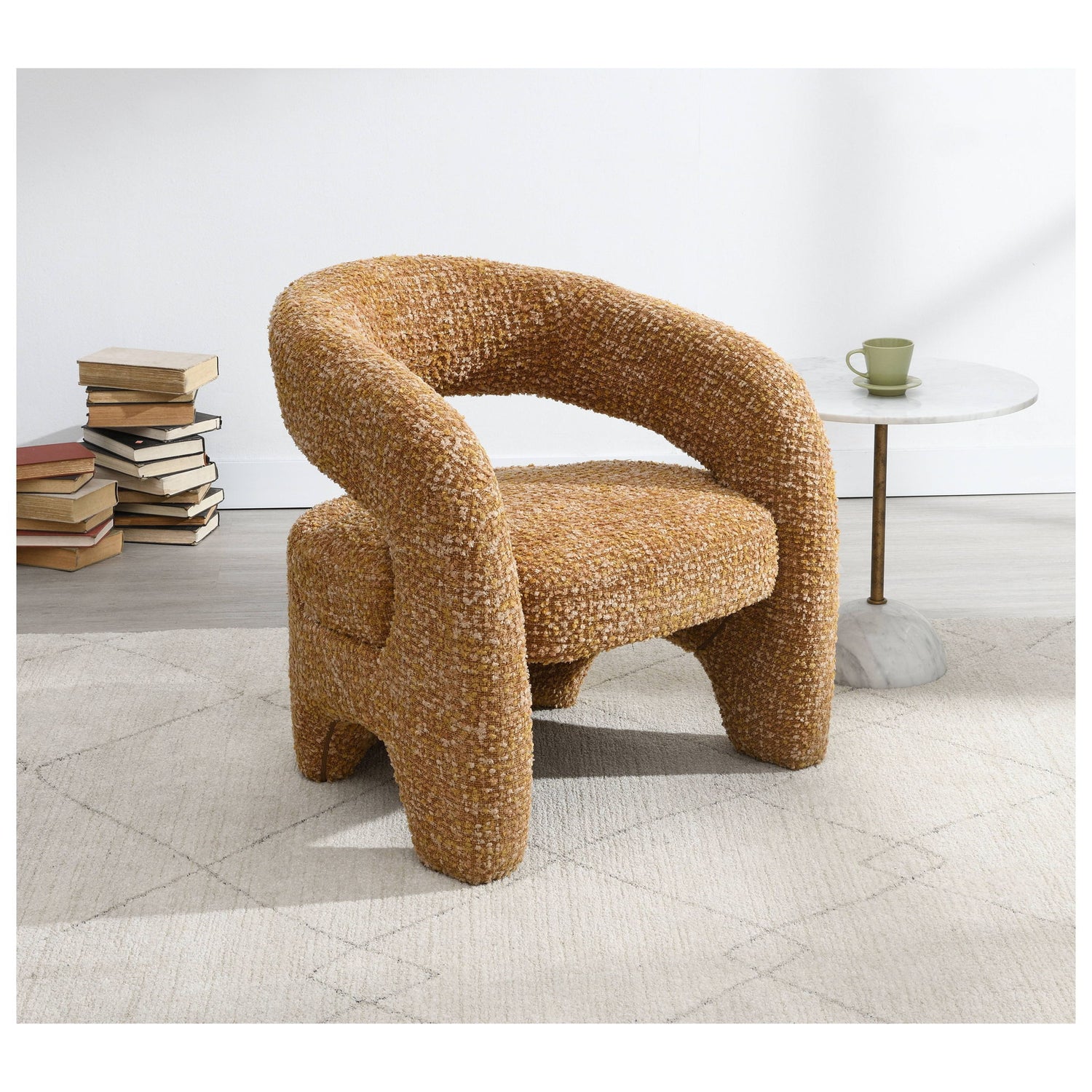 Pelia - Accent Chair - Orange