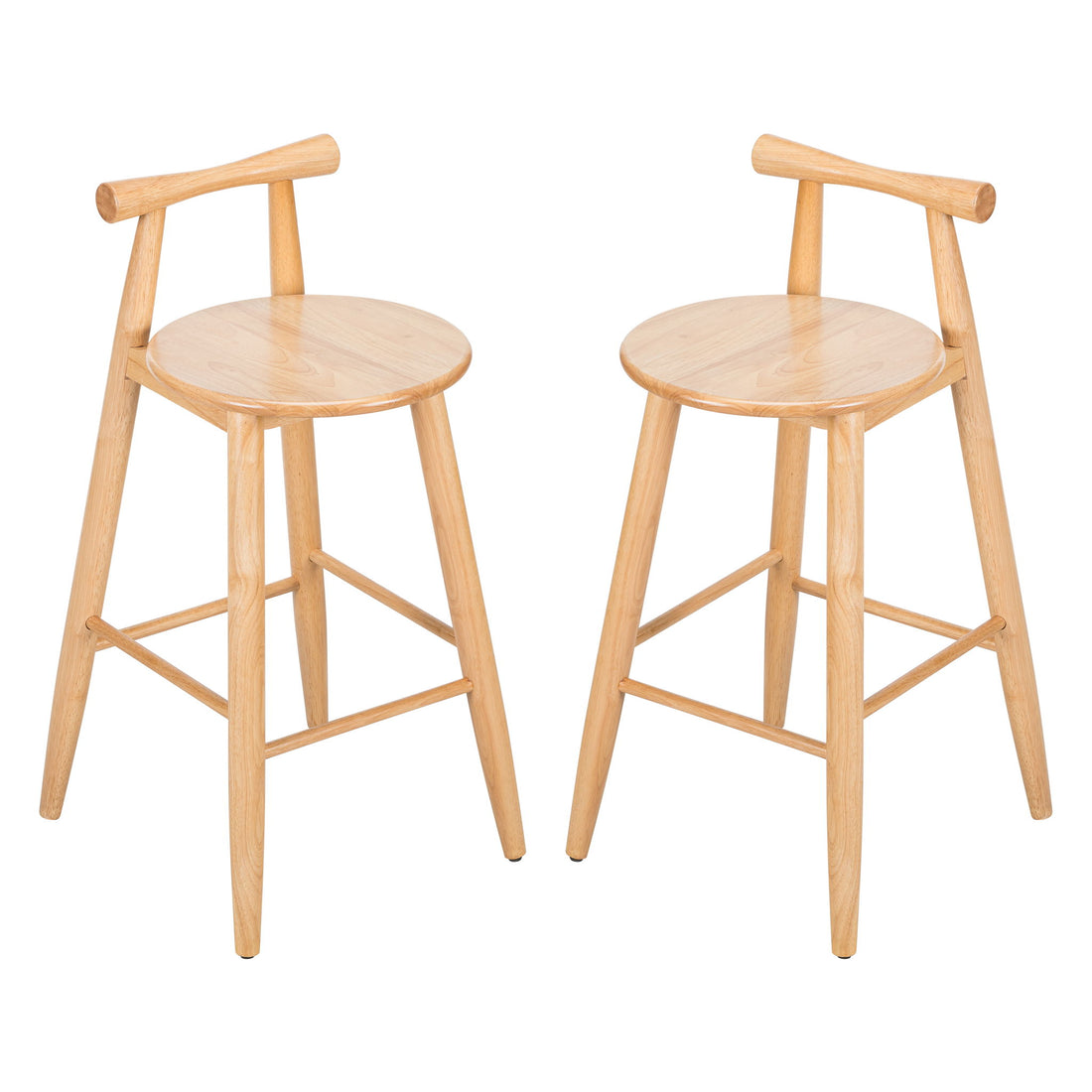 Grove - Indoor Barstool (Set of 2) - Natural