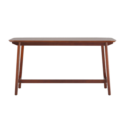 Dining Table With Trestle Base - Walnut