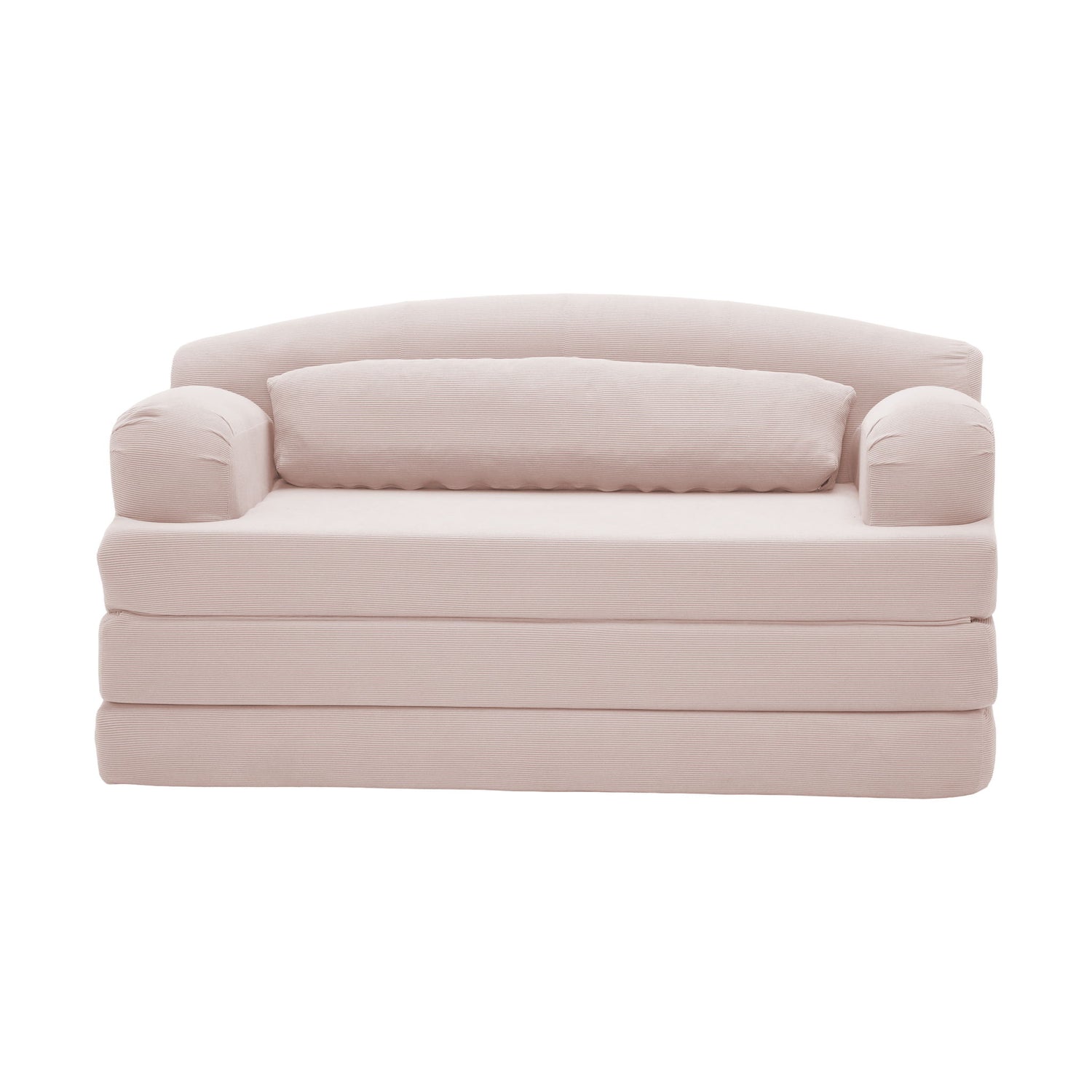 2 Seater Sofa Bed, Compact Foldable Floor Couch