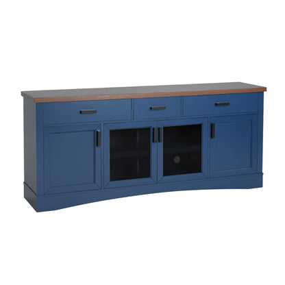 Modern TV Console &amp; Adjustable Shelves