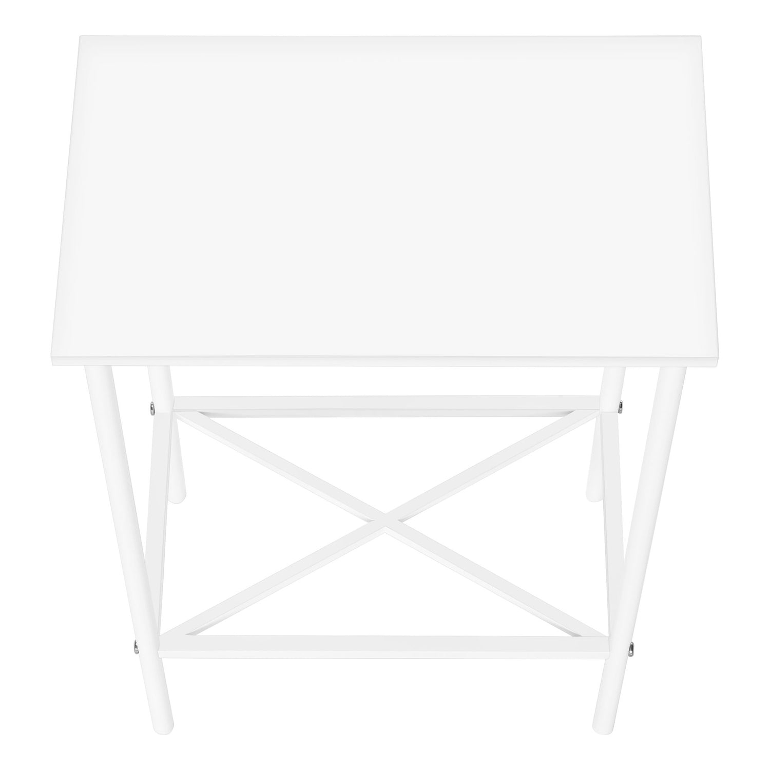 Accent Side Table, Narrow, Small, 2 Tier, Contemporary &amp; Modern