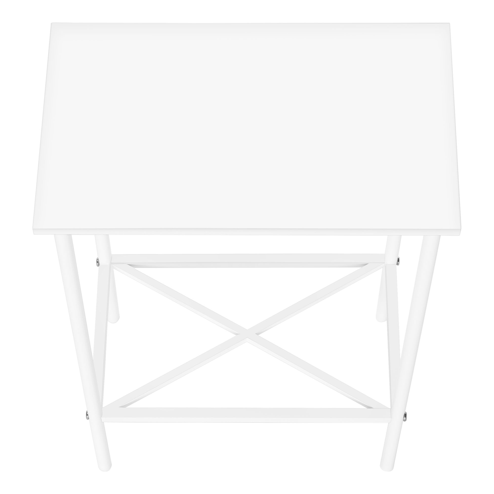 Accent Side Table, Narrow, Small, 2 Tier, Contemporary &amp; Modern