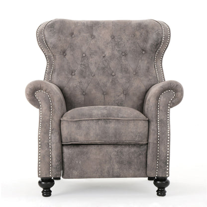 Modern Manual Push Back Recliner Chair