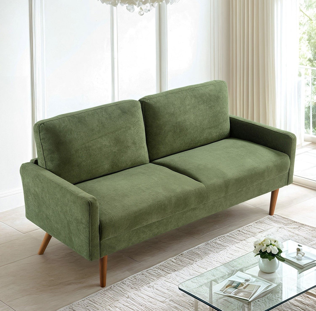 Sofa, European Style With Sleek Design, Modern &amp; Vintage Flair, Upholstered 3 Seater Couch