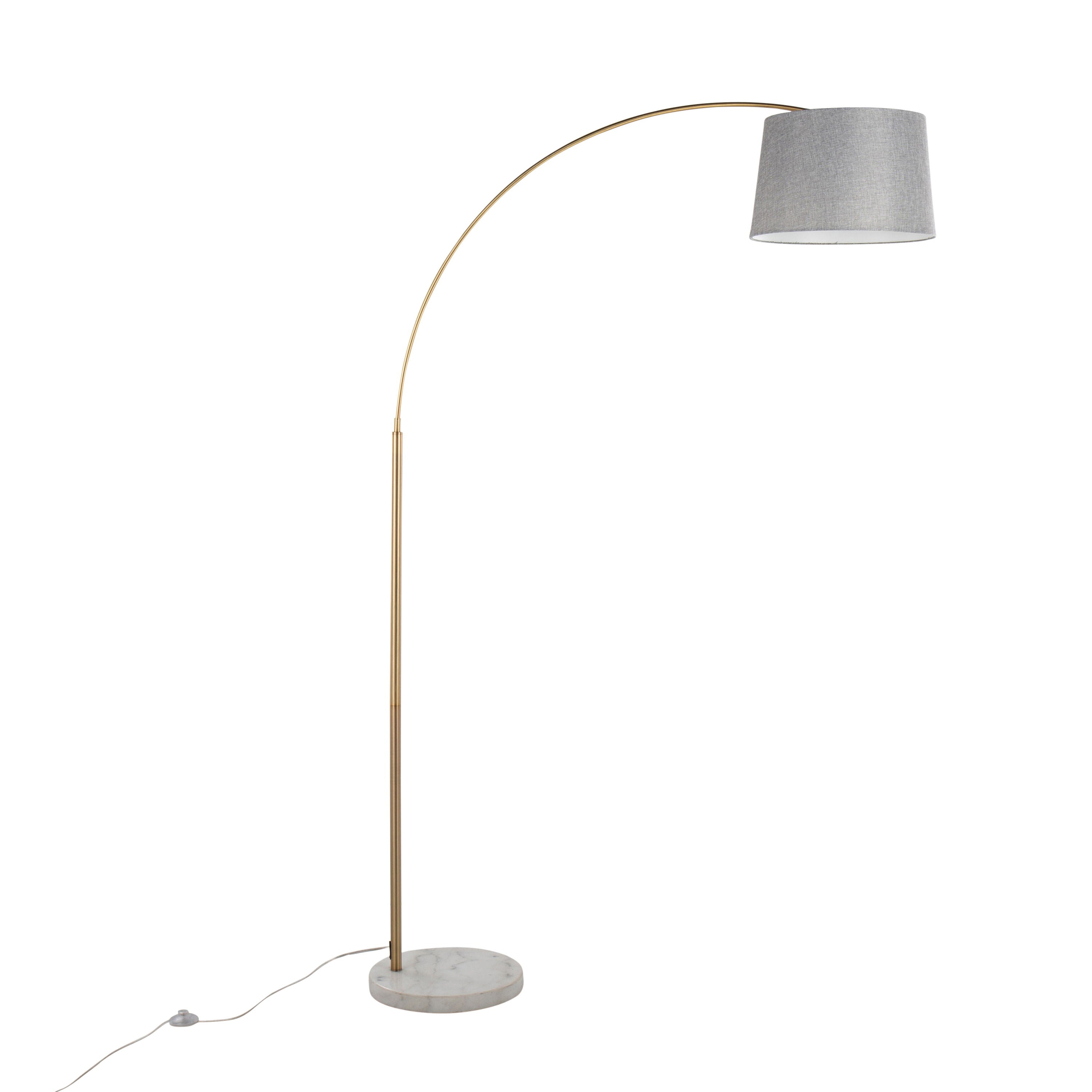 March - Contemporary Floor Lamp &amp; Elegant Finish