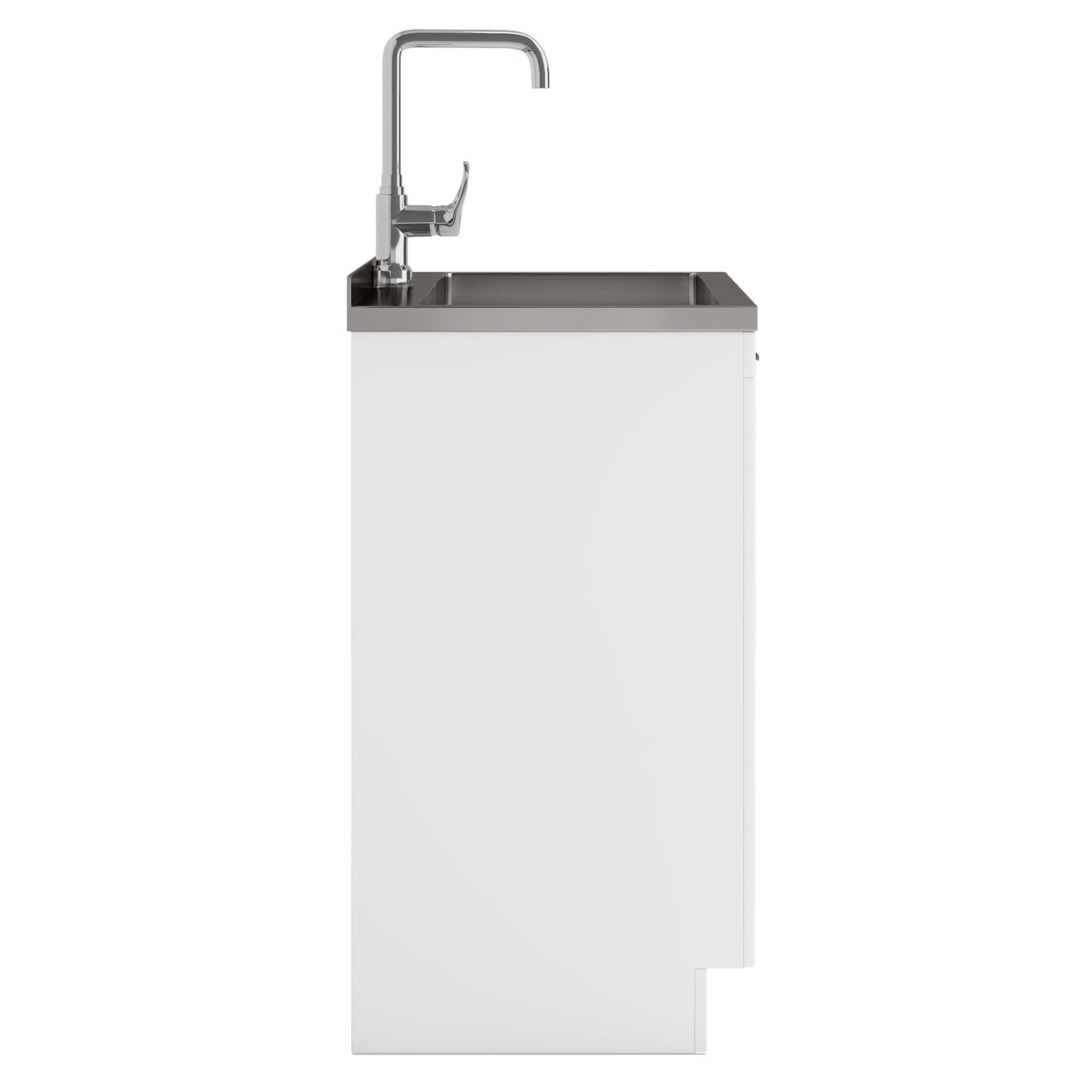 Murphy - Laundry Cabinet &amp; Faucet And Stainless Steel Sink