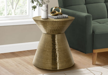 Drum Accent Side Table, Contemporary &amp; Modern Elegant Design