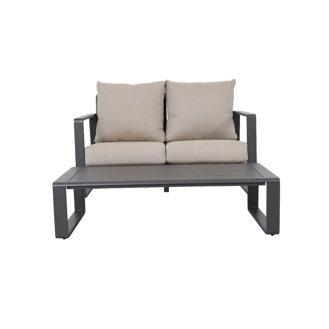 Sofa With Rectangular Coffee Table