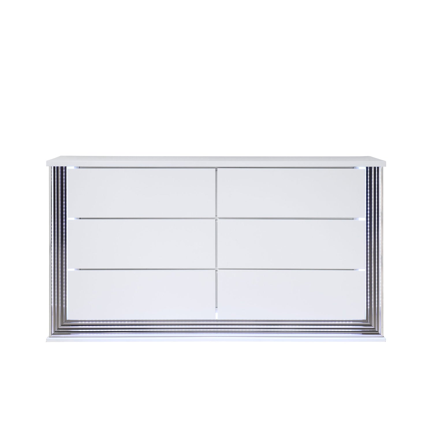 Moon - 5 Pieces Bedroom Set With LED Accent