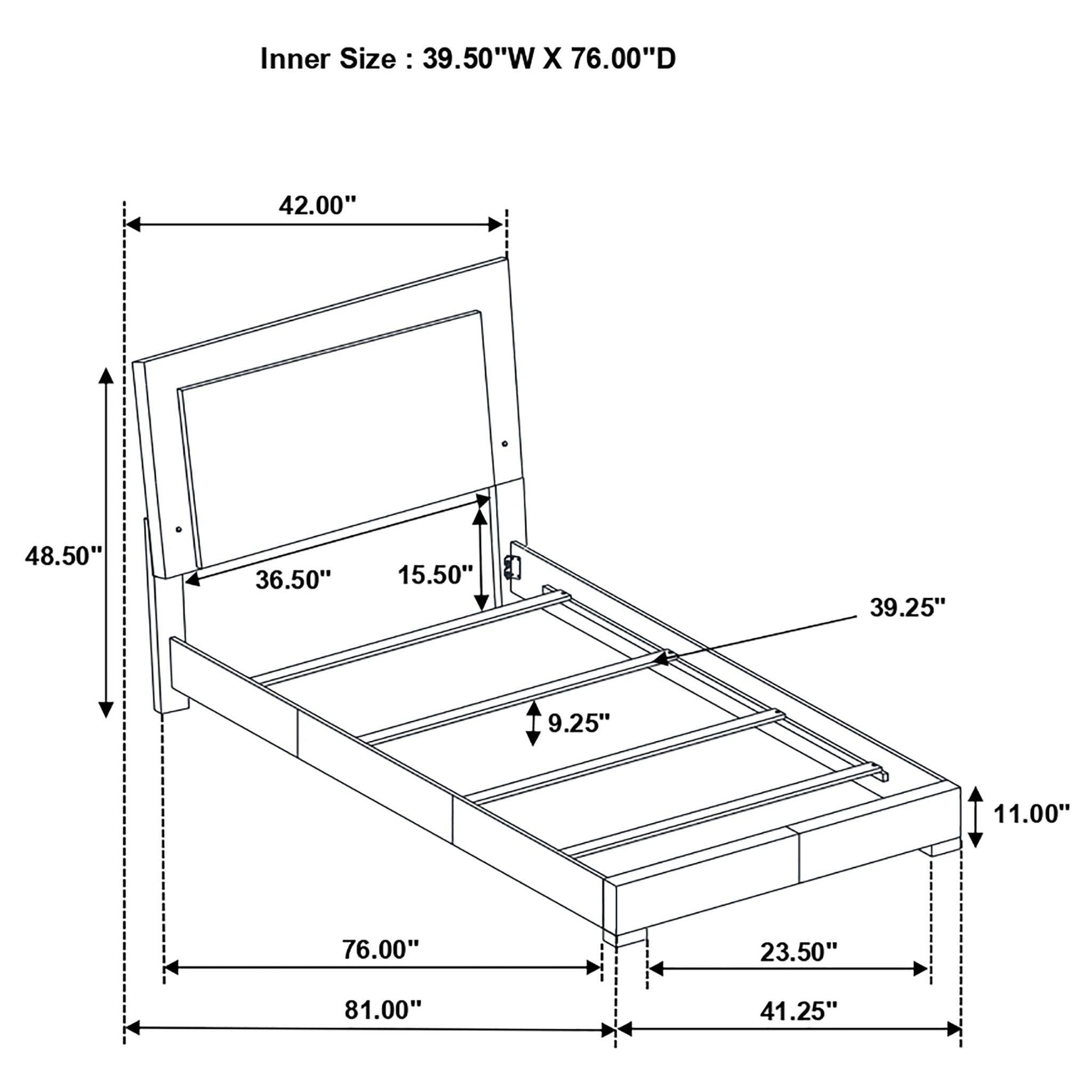 Dulcey - Bedroom Set &amp; LED