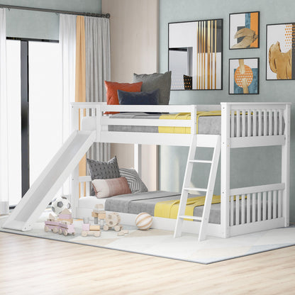 Bunk Bed &amp; Convertible Slide And Ladder