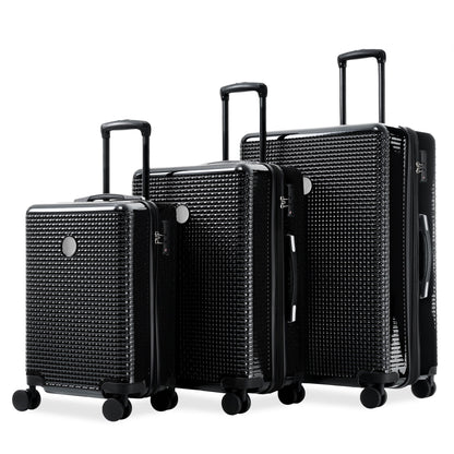 Luggage Sets 3 Piece Hardshell Suitcases With Wheels, Lightweight Expandable Travel Luggage With Tsa Lock, Carry-On, Checked Luggage (20&quot; 24&quot; 28&quot;)