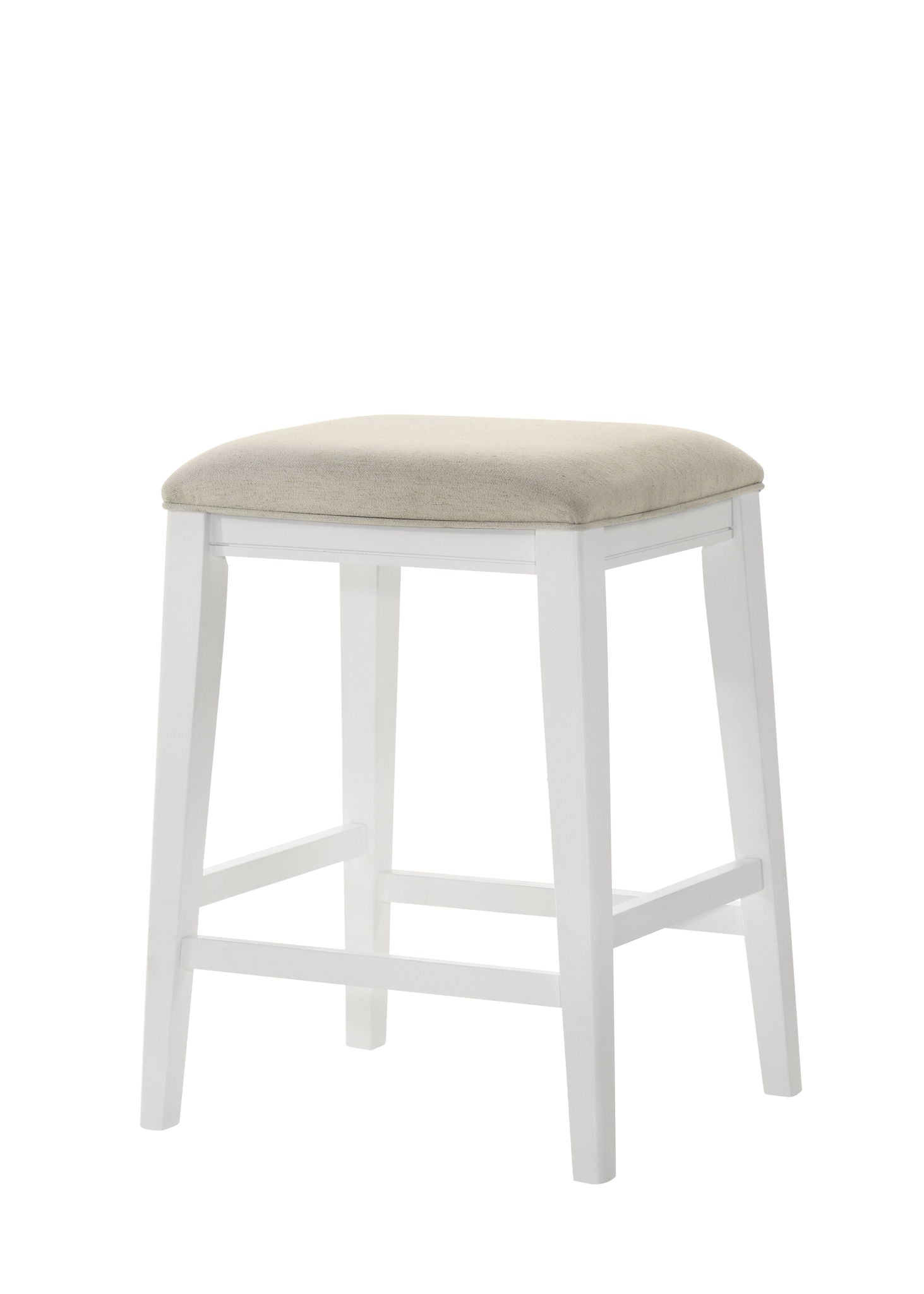 Sasha - 17&quot; Counter Height Stool With Upholstered Seat