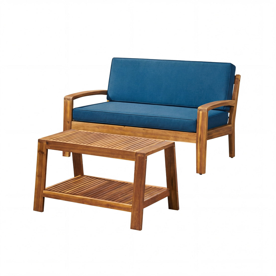 2 Piece Conversation Set, Loveseat &amp; Coffee Table