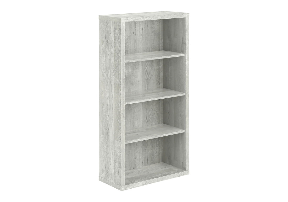 Bookshelf, Bookcase, Etagere, 5 Tier, For Office, Contemporary &amp; Modern - Gray