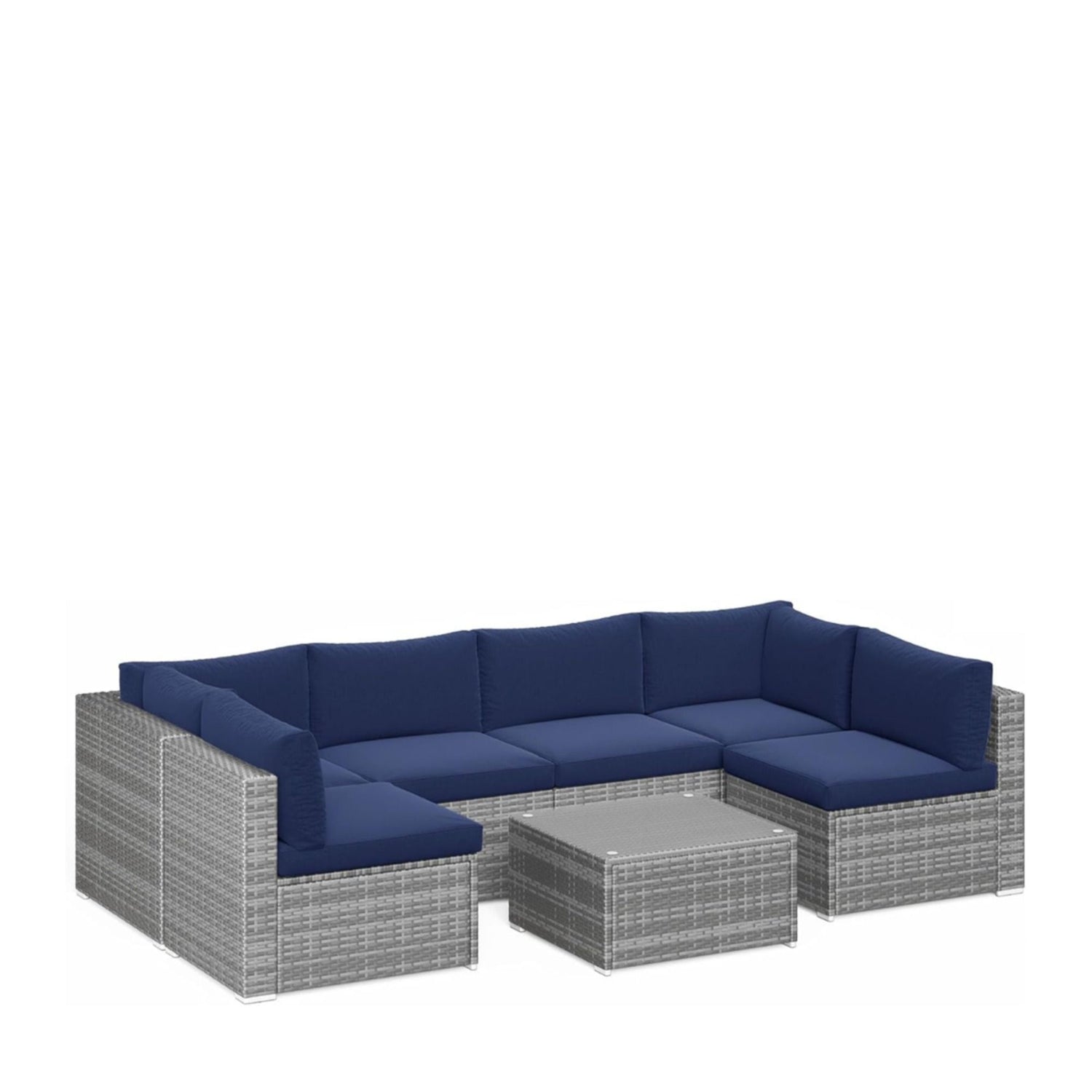 Modern Patio Set With Coffee Table