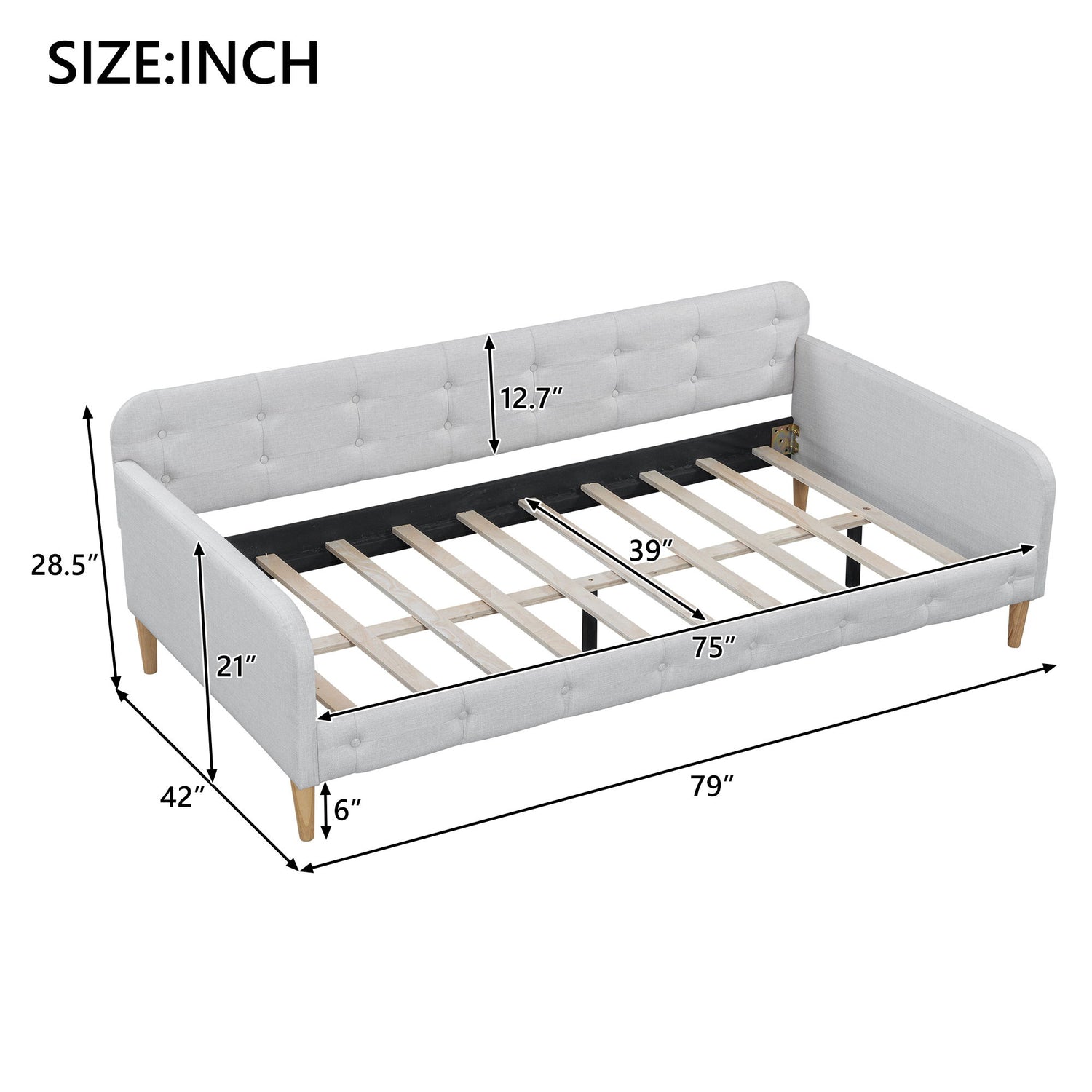 Upholstered Daybed &amp; Modern Design