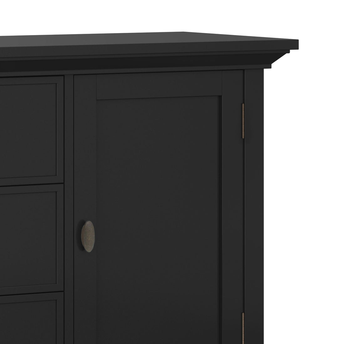Redmond - Medium Storage Cabinet - Black