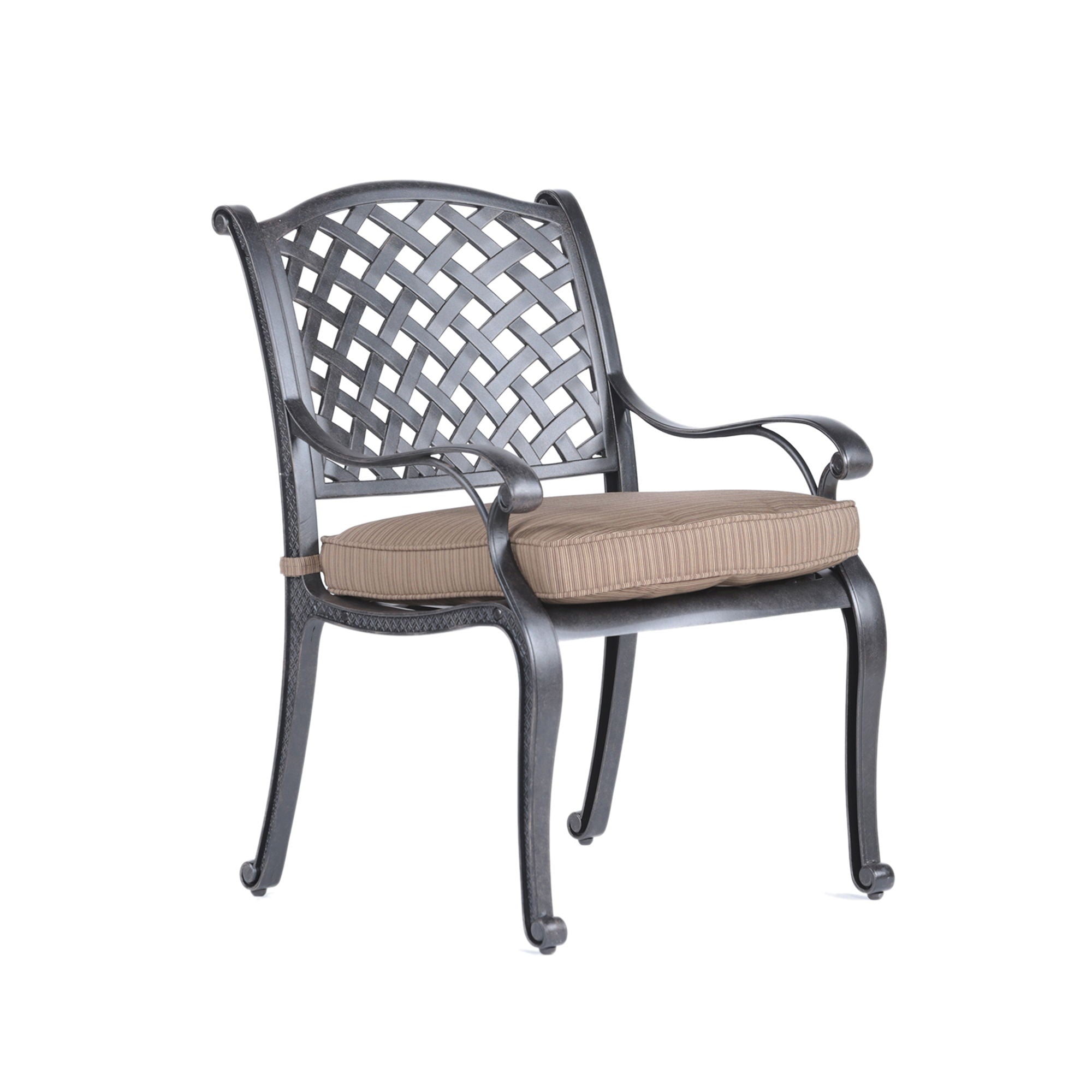 Round 4 Person 51.97&quot; Long Dining Set With Cushions