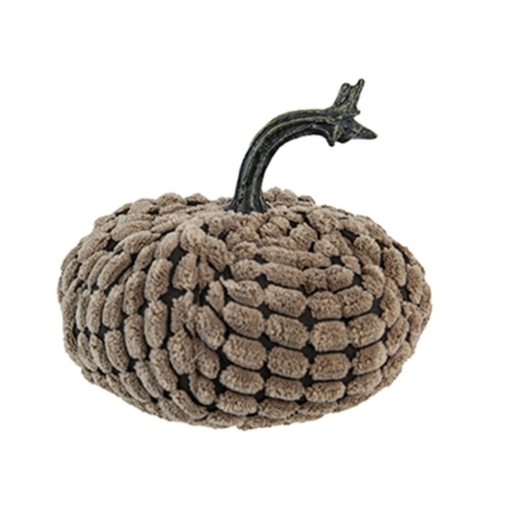 Chenille Weighted Pumpkin Ornament Decor For Holiday Harvest Festival Fall Festival &amp; Thanksgiving