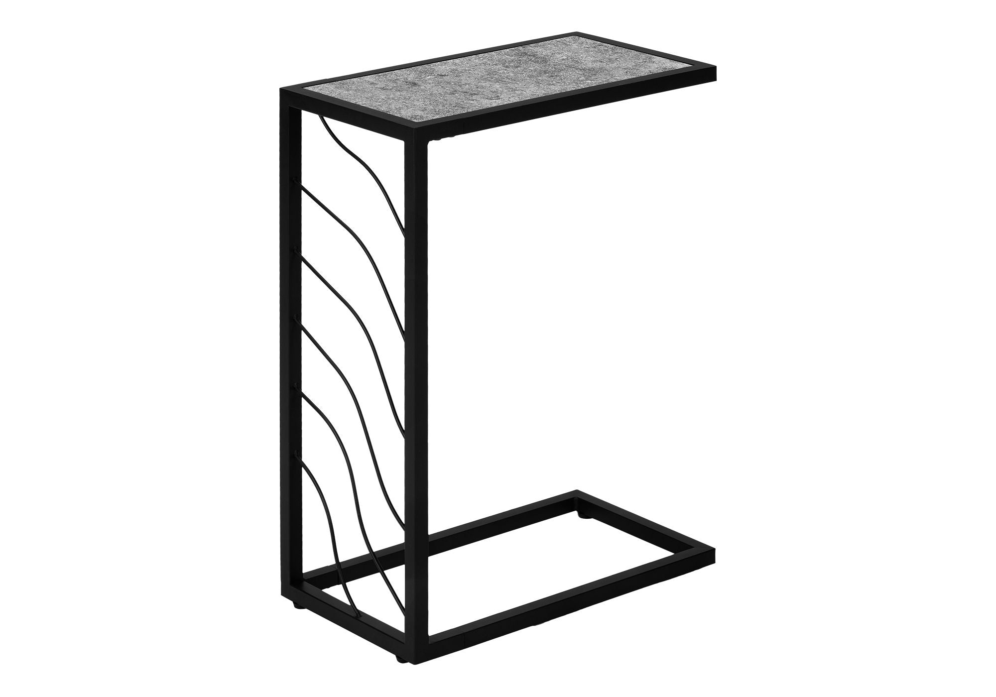 Accent Table, C - Shaped, Contemporary &amp; Modern Convenient Design