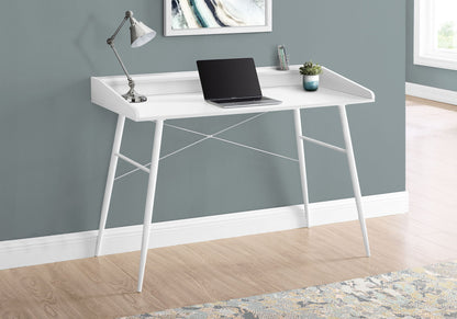 Computer Desk For Home Office, Laptop Storage Shelves, Contemporary &amp; Modern
