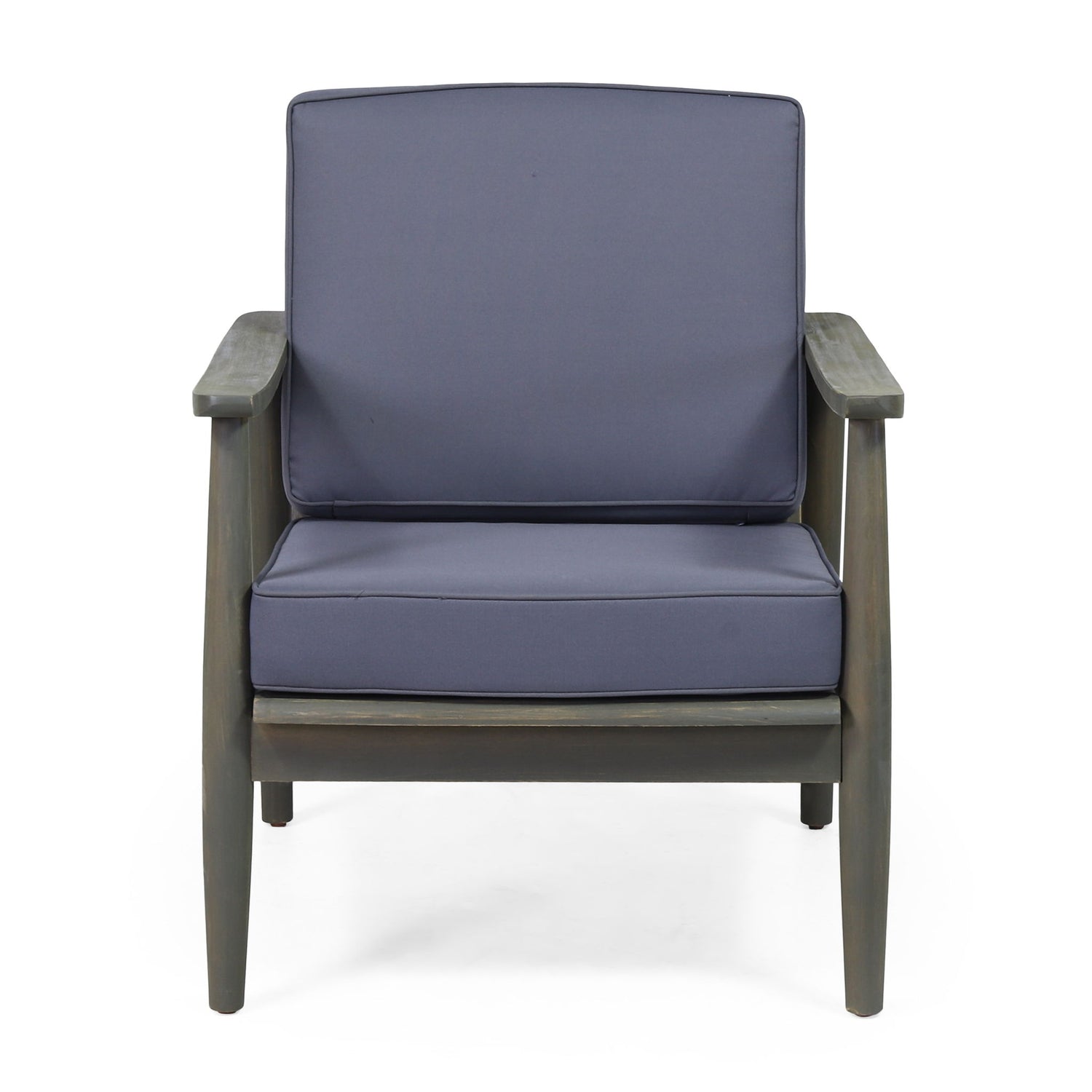 Emmry - Outdoor Acacia Wood Club Chair