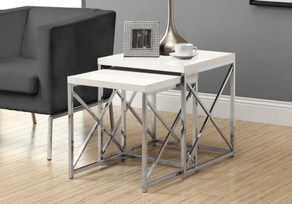 Nesting Table, Accent, Contemporary &amp; Modern (Set of 2)