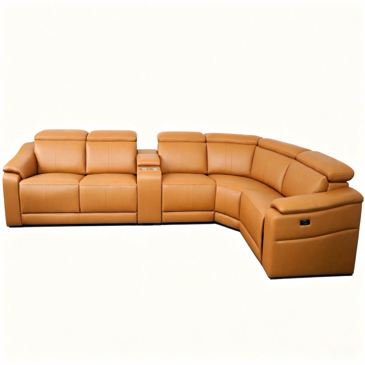Modular Sofa Set With 2 Cup Holders, Sectional Living Room Furniture