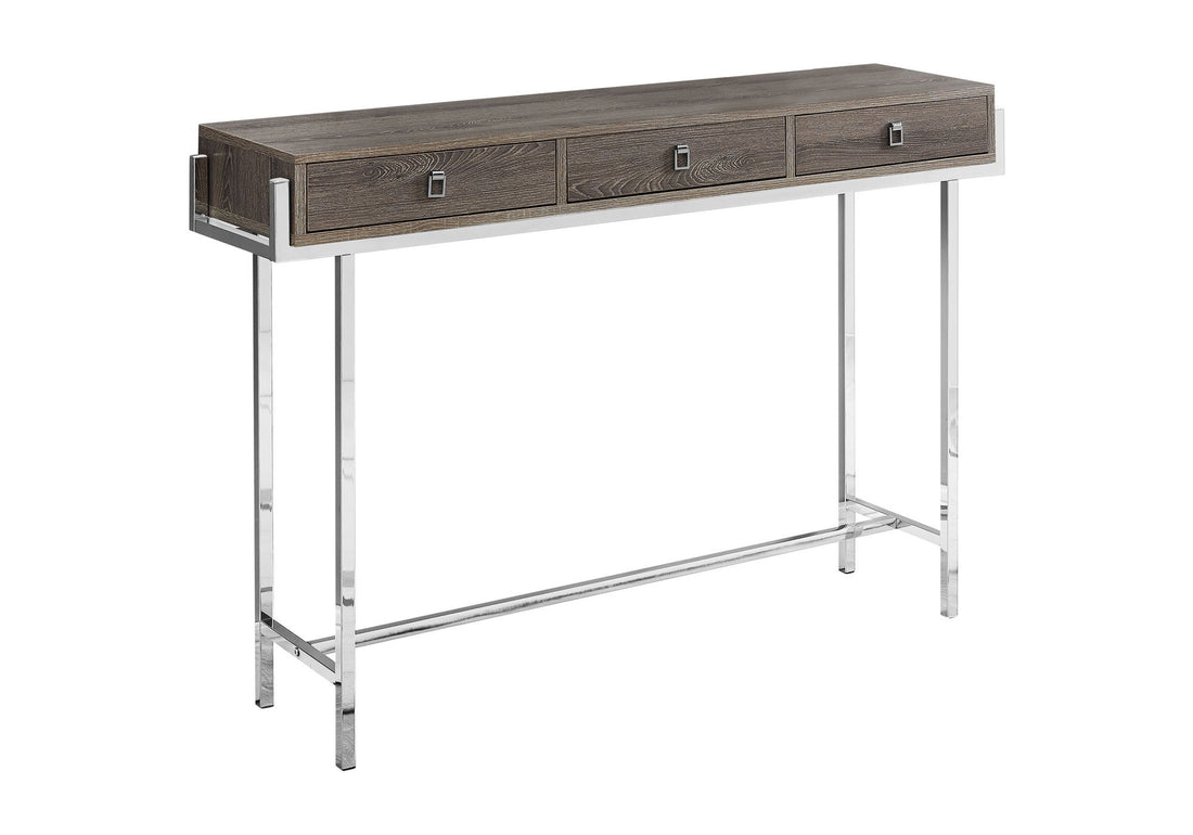 Accent Console Table For Entryway, Storage Drawer, Contemporary &amp; Modern