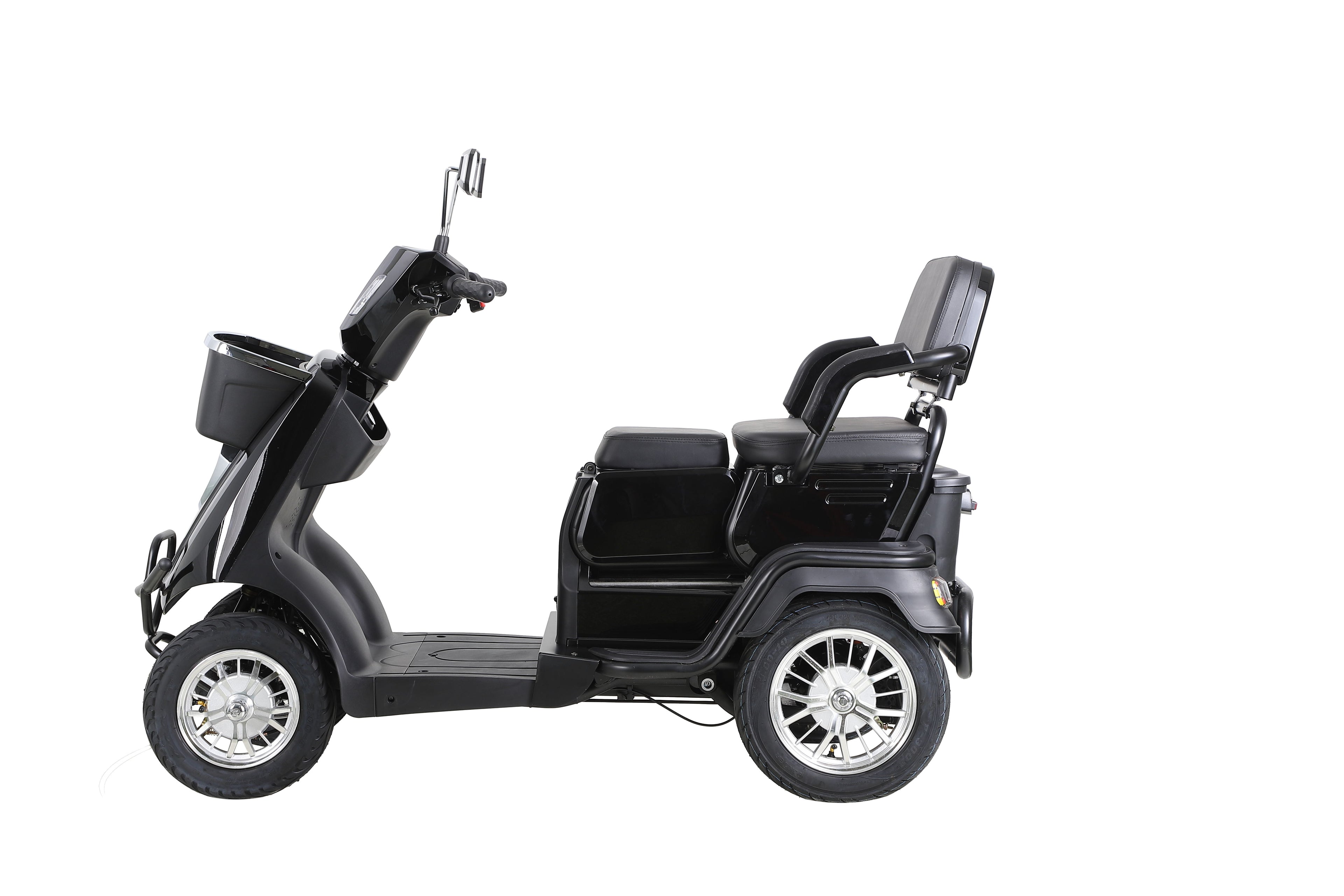Heavy Duty 4 Wheel Mobility Scooters For Seniors &amp; Adults 500 Lbs Capacity