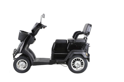 Heavy Duty 4 Wheel Mobility Scooters For Seniors &amp; Adults 500 Lbs Capacity