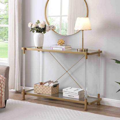 Glass Sofa Table For Living Room &amp; Bedroom