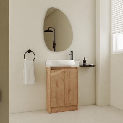 Freestanding Bathroom Vanity &amp; Sink, Soft Close Doors