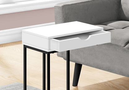 Accent Table, C - Shaped Contemporary &amp; Modern Versatile Design