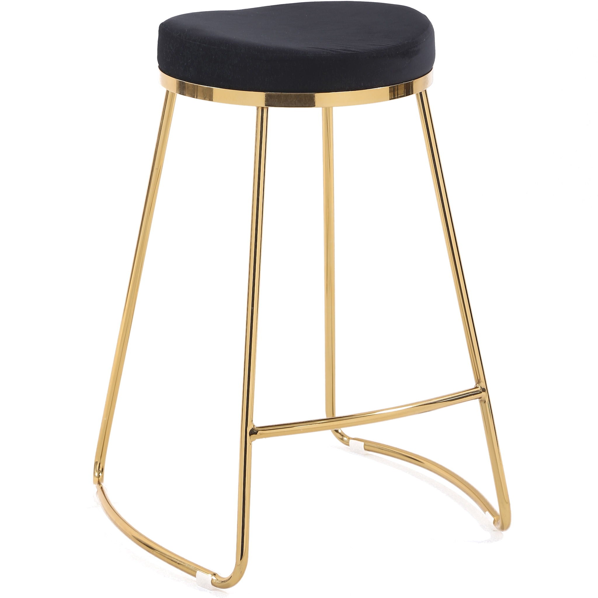 Jane - 26&quot; Mid-Century Modern Luxury Upholstered Stool