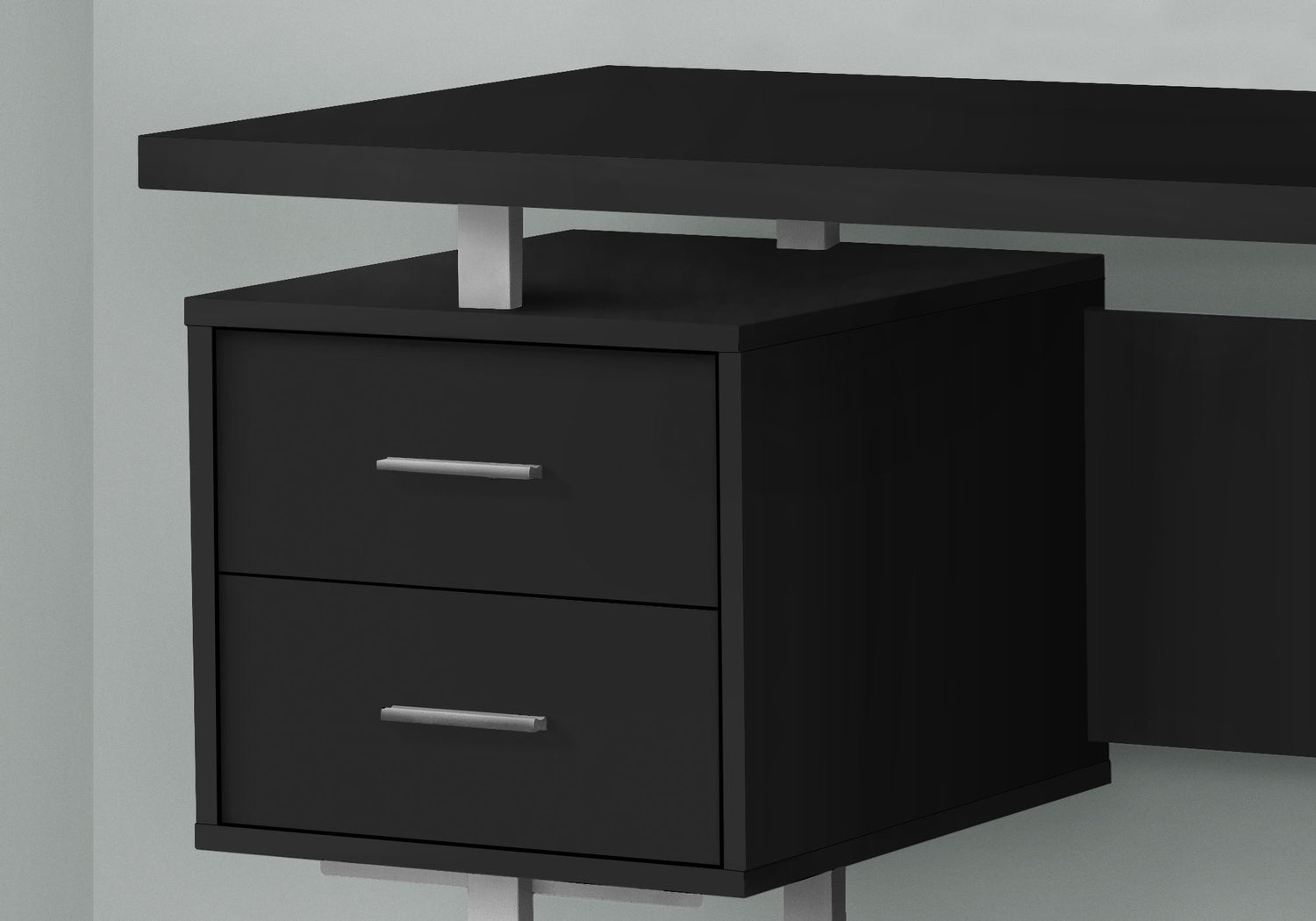 Computer Desk For Home Office, Laptop, Left, Right Set - Up, Storage Drawers, Contemporary &amp; Modern