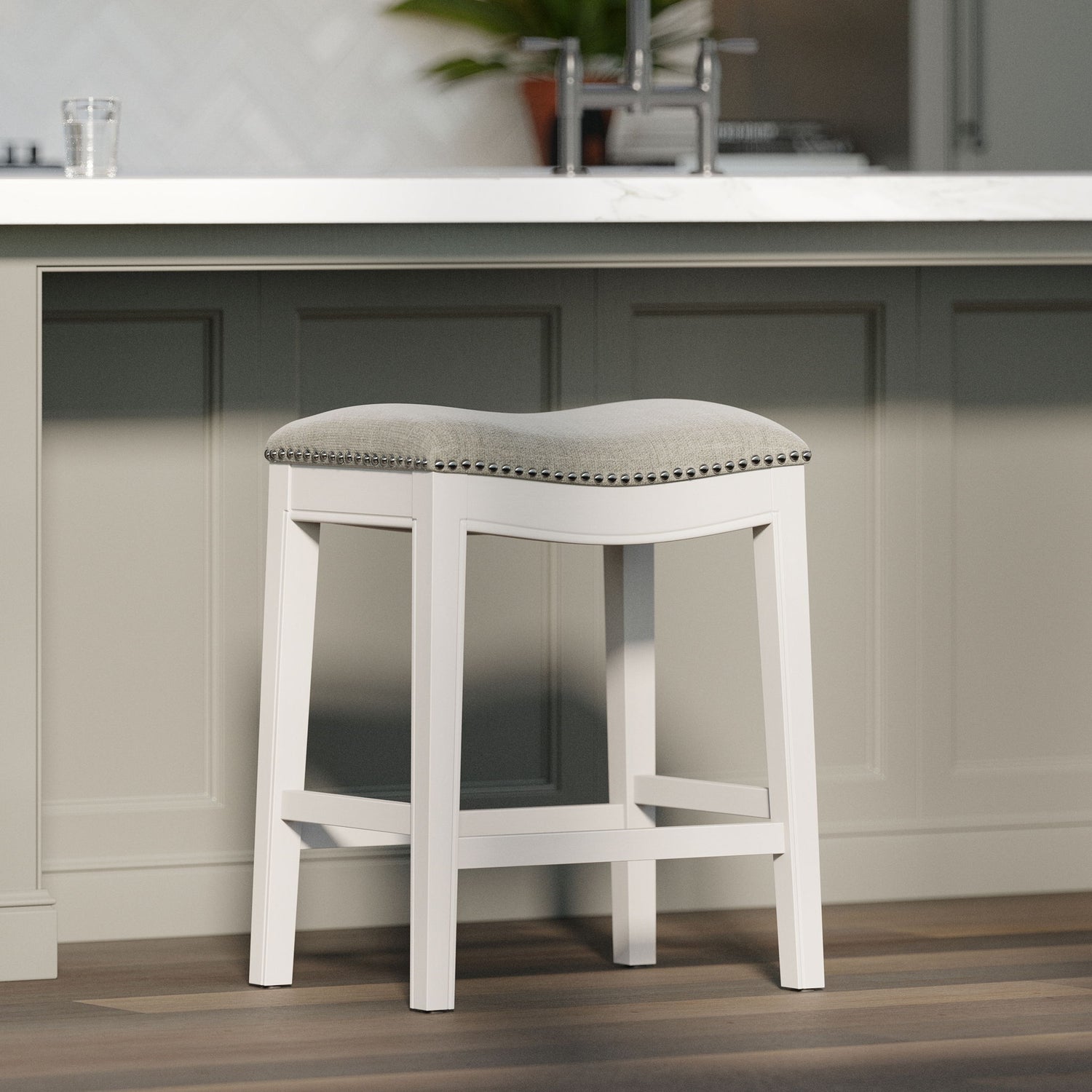 Modern Stool &amp; Nail Head Detailing
