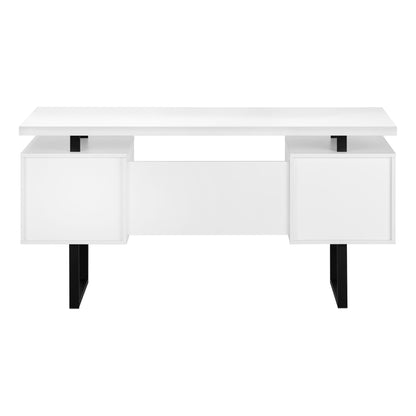 Computer Desk For Home Office, Laptop, Left, Right Set - Up, Storage Drawers, Contemporary &amp; Modern
