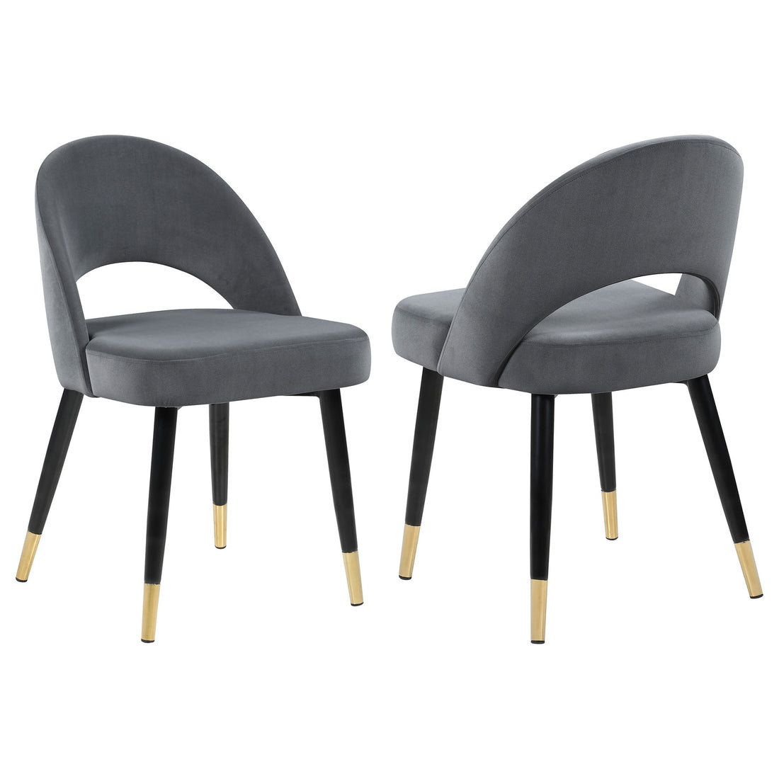 Arched Back Dining Chairs (Set of 2)