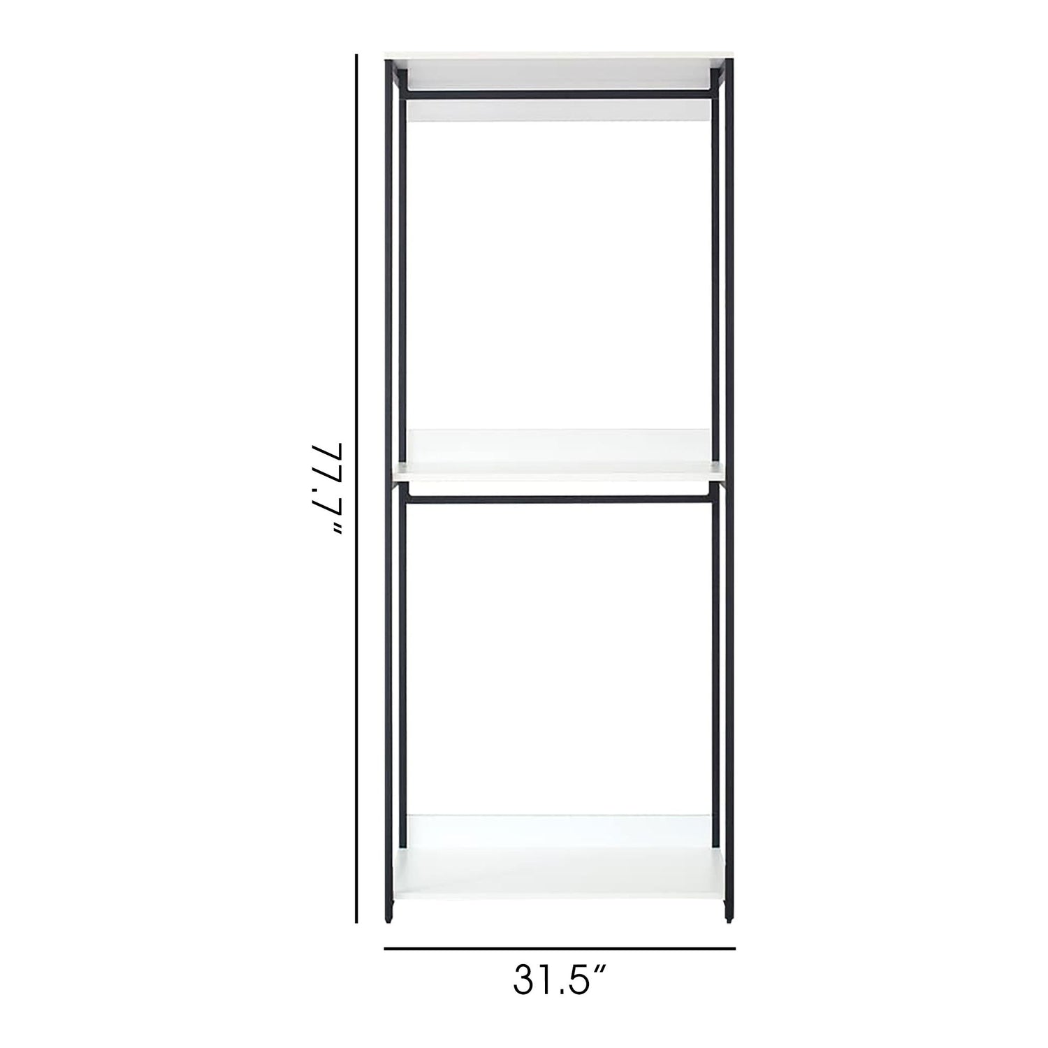 Fiona - Walk In Closet With Shelves