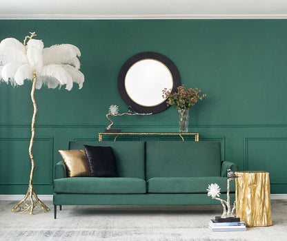 Aluminum Candle Holder With Marble Stand