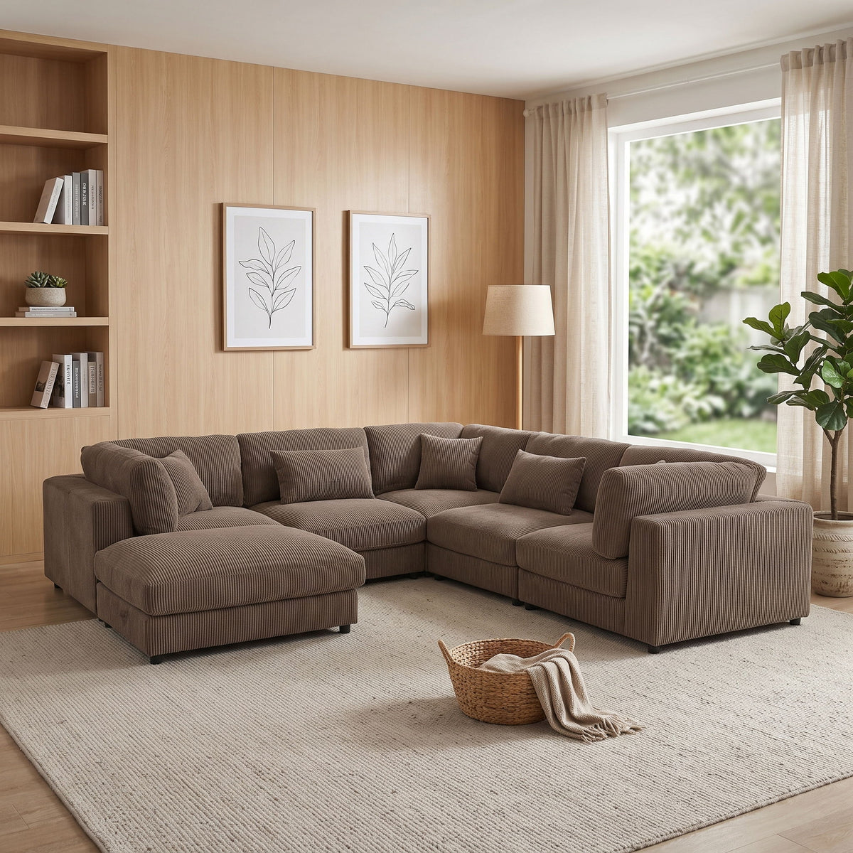 Upholstered Modular Sectional &amp; Custom Configuration